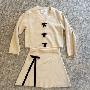 Knit Zara skirt set!